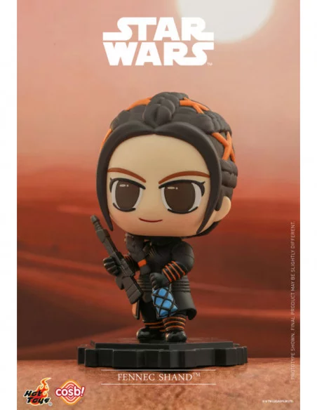 Star Wars: The Mandalorian Minifigura Cosbi Fennec Shand 8 cm