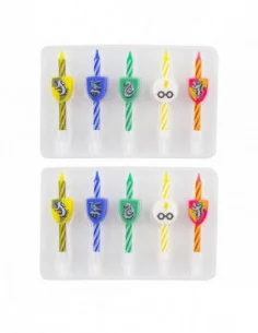 Harry Potter Pack de 10 Velas de Cumpleaños Logos