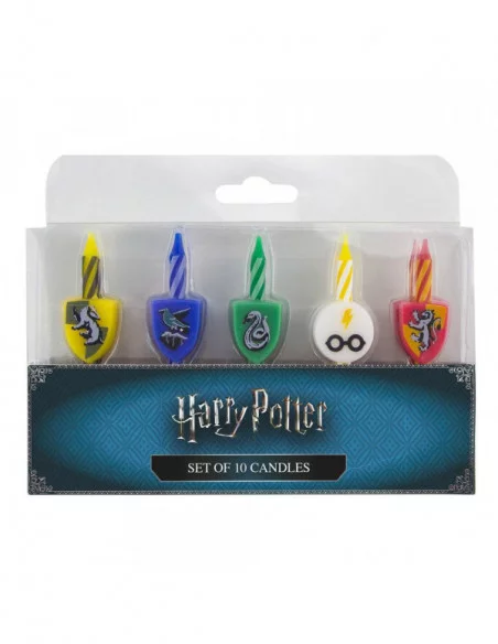 Harry Potter Pack de 10 Velas de Cumpleaños Logos