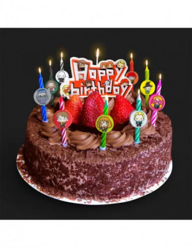 Harry Potter Pack de 11 Velas de Cumpleaños Kawaii