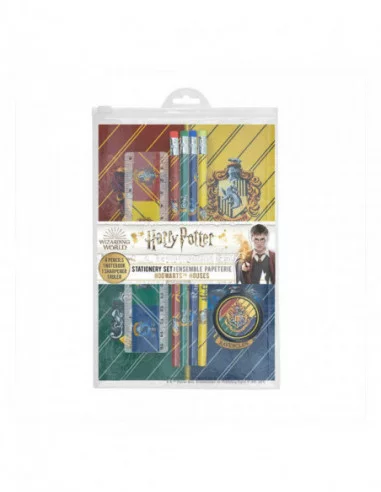 Harry Potter Juego Para Escribir de 6 Piezas Hogwarts Houses