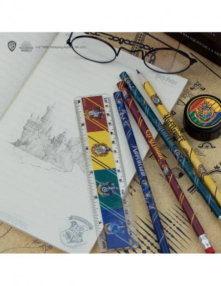 Harry Potter Juego Para Escribir de 6 Piezas Hogwarts Houses