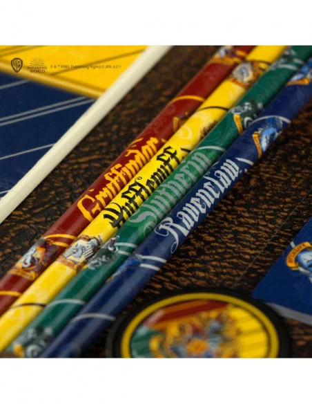 Harry Potter Juego Para Escribir de 6 Piezas Hogwarts Houses