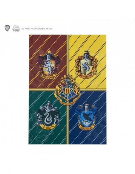 Harry Potter Juego Para Escribir de 6 Piezas Hogwarts Houses