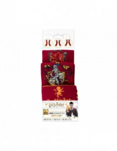 Harry Potter Pack de 3 Pares de calcetines Gryffindor 2