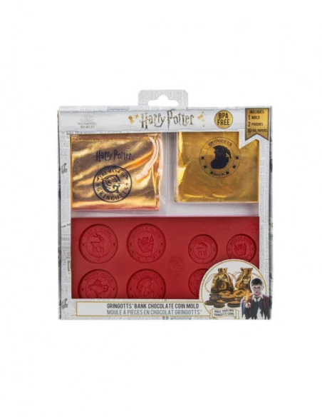 Harry Potter Molde de chocolates Gringotts Bank Coin
