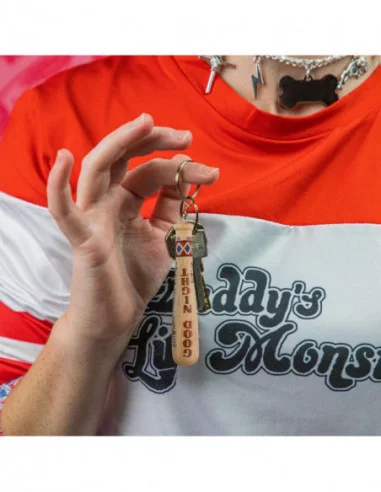 Escuadrón Suicida llavero Bate de béisbol de Harley Quinn Good Night