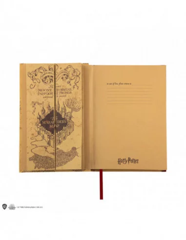 Harry Potter Libreta A5 Marauder's Map