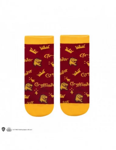 Harry Potter Pack de 3 Pares de calcetines tobilleros Gryffindor