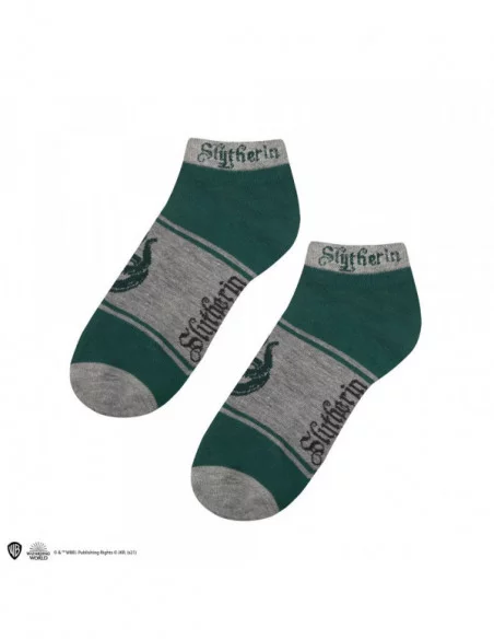 Harry Potter Pack de 3 Pares de calcetines tobilleros Slytherin