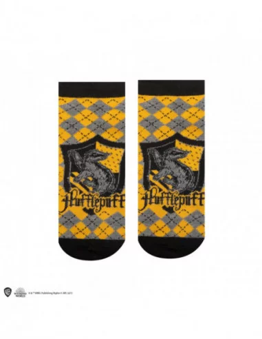 Harry Potter Pack de 3 Pares de calcetines tobilleros Hufflepuff