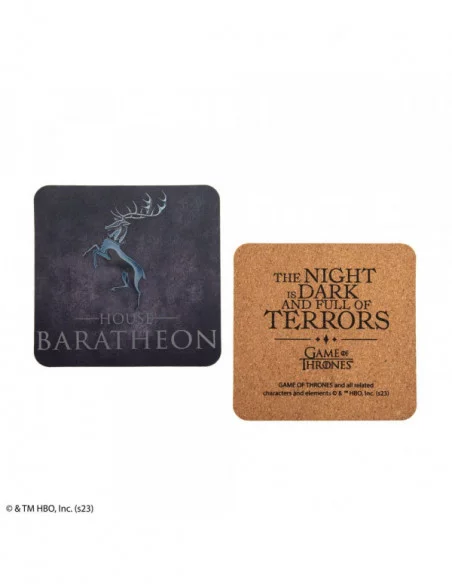 Juego de Tronos Pack de 4 Medallóns Sigil Juego de Tronos Pack de 4 Medallóns Sigil