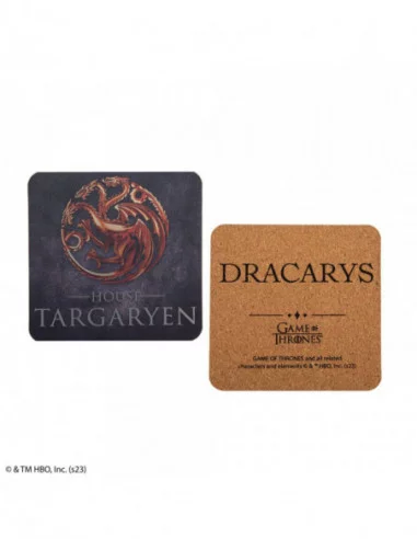 Juego de Tronos Pack de 4 Medallóns Sigil