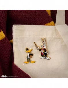 Looney Tunes Pack 2 Pin Chapas Bugs Bunny & Daffy Duck at Hogwarts 2