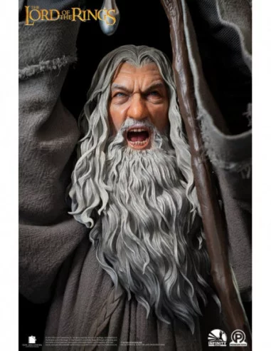 El Señor de los Anillos Estatua 1/2 Master Forge Series Gandalf el gris Premium Edition 156 cm