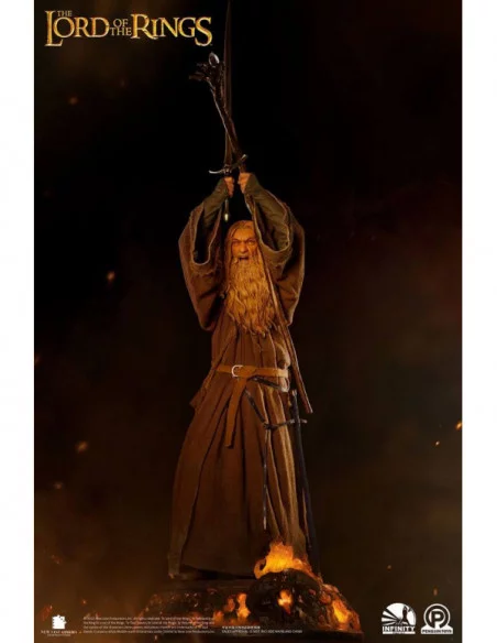 El Señor de los Anillos Estatua 1/2 Master Forge Series Gandalf el gris Premium Edition 156 cm