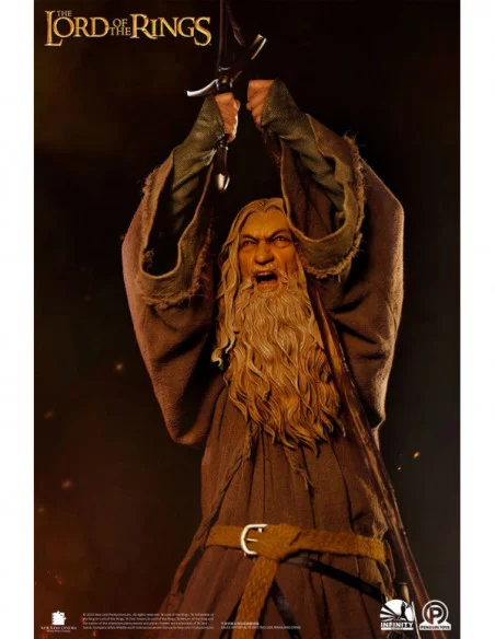 El Señor de los Anillos Estatua 1/2 Master Forge Series Gandalf el gris Premium Edition 156 cm