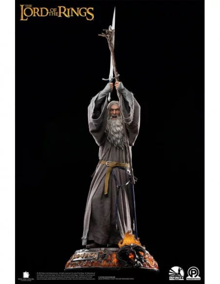 El Señor de los Anillos Estatua 1/2 Master Forge Series Gandalf el gris Premium Edition 156 cm