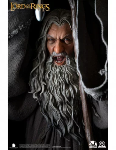 El Señor de los Anillos Estatua 1/2 Master Forge Series Gandalf el gris Premium Edition 156 cm
