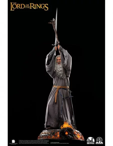 El Señor de los Anillos Estatua 1/2 Master Forge Series Gandalf el gris Premium Edition 156 cm