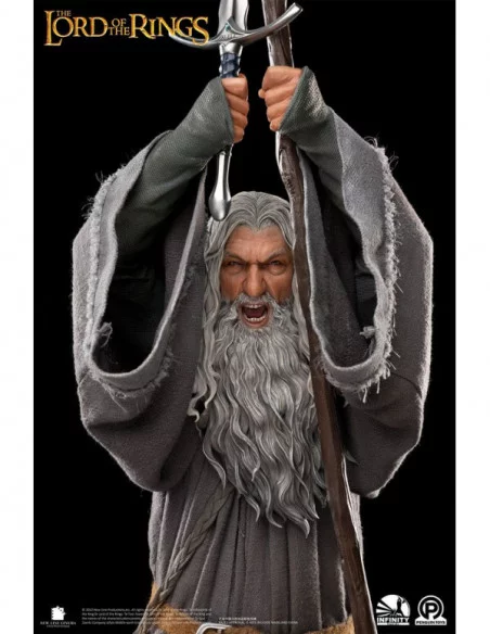 El Señor de los Anillos Estatua 1/2 Master Forge Series Gandalf el gris Premium Edition 156 cm