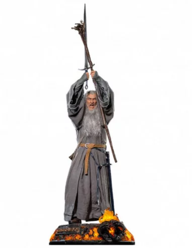 El Señor de los Anillos Estatua 1/2 Master Forge Series Gandalf el gris Ultimate Edition 156 cm