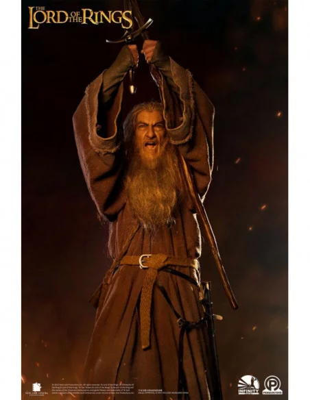El Señor de los Anillos Estatua 1/2 Master Forge Series Gandalf el gris Ultimate Edition 156 cm
