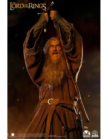 El Señor de los Anillos Estatua 1/2 Master Forge Series Gandalf el gris Ultimate Edition 156 cm