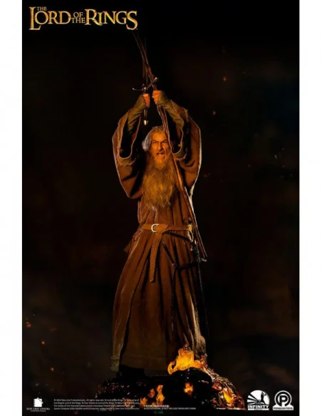El Señor de los Anillos Estatua 1/2 Master Forge Series Gandalf el gris Ultimate Edition 156 cm