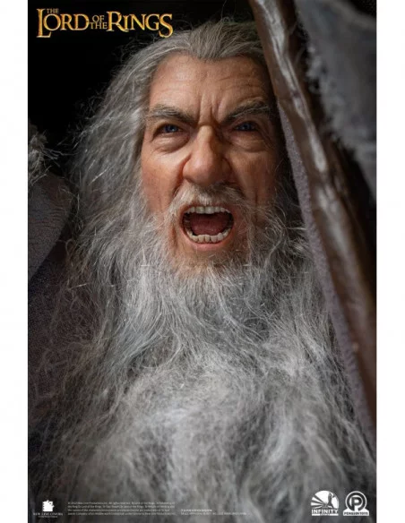 El Señor de los Anillos Estatua 1/2 Master Forge Series Gandalf el gris Ultimate Edition 156 cm