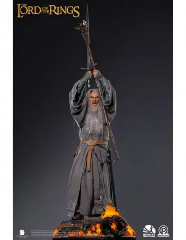 El Señor de los Anillos Estatua 1/2 Master Forge Series Gandalf el gris Ultimate Edition 156 cm