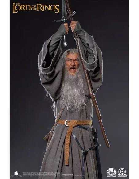 El Señor de los Anillos Estatua 1/2 Master Forge Series Gandalf el gris Ultimate Edition 156 cm