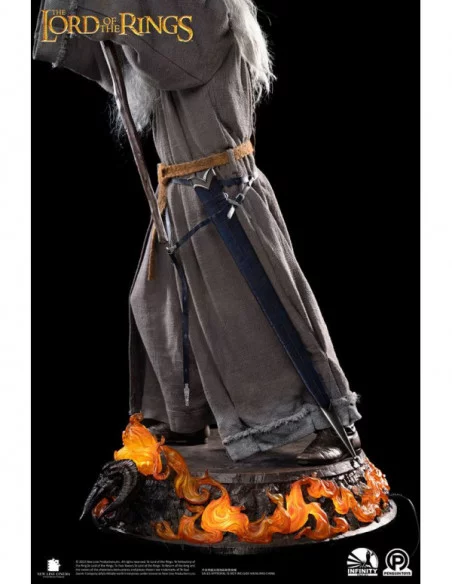 El Señor de los Anillos Estatua 1/2 Master Forge Series Gandalf el gris Ultimate Edition 156 cm
