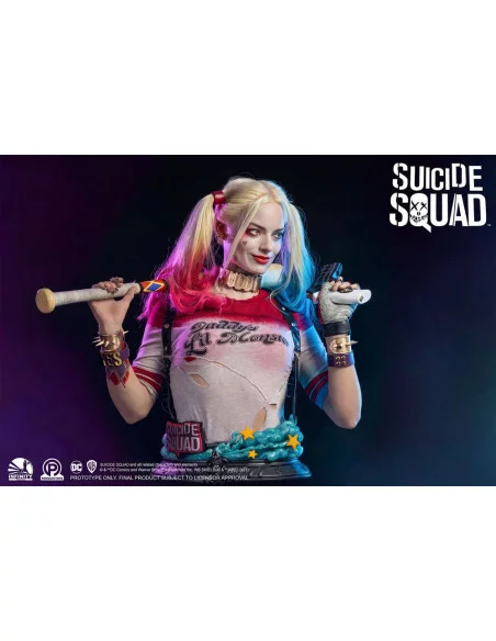 Escuadrón Suicida Busto tamaño real Harley Quinn 77 cm