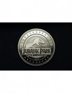 Jurassic Park Moneda 25th Anniversary T-Rex Silver Edition 2