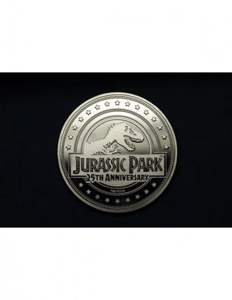 Jurassic Park Moneda 25th Anniversary T-Rex Silver Edition Jurassic Park Moneda 25th Anniversary T-Rex Silver Edition
