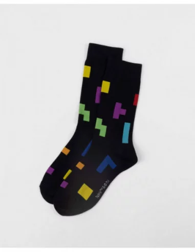 Tetris Calcetines Tetriminos Pattern