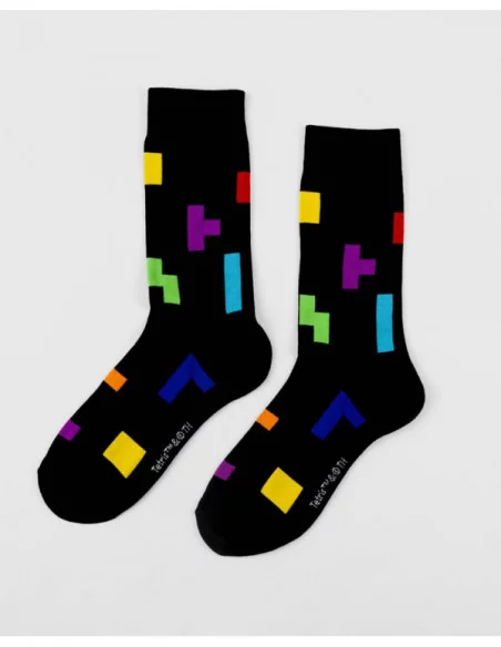 Tetris Calcetines Tetriminos Pattern Tetris Calcetines Tetriminos Pattern