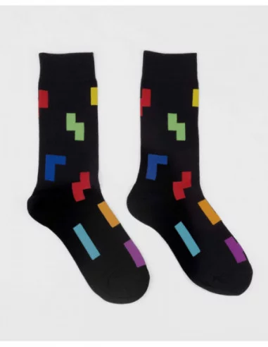 Tetris Calcetines Tetriminos Pattern