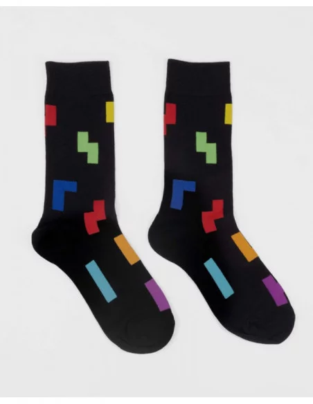 Tetris Calcetines Tetriminos Pattern Tetris Calcetines Tetriminos Pattern