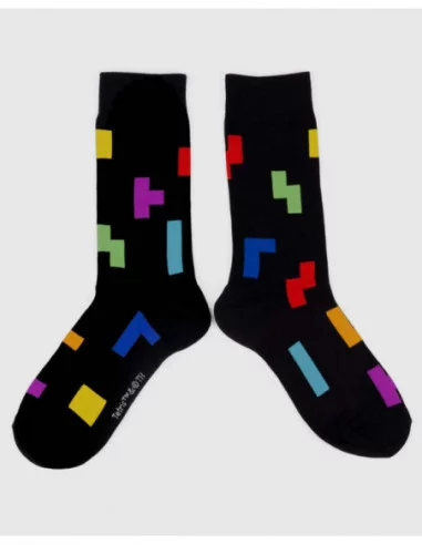 Tetris Calcetines Tetriminos Pattern