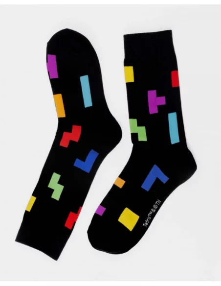 Tetris Calcetines Tetriminos Pattern Tetris Calcetines Tetriminos Pattern