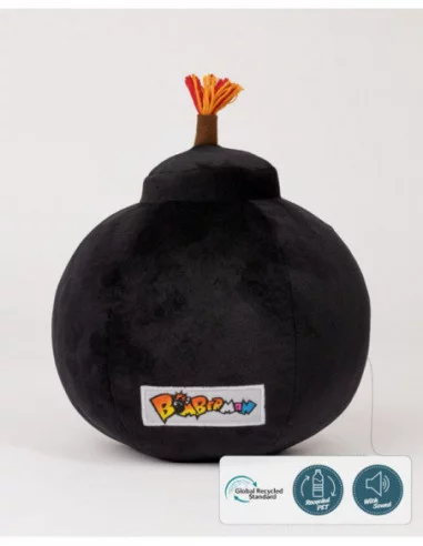 Bomberman Peluche con sonido Bomb 30 cm