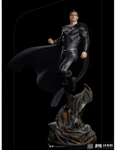 Zack Snyder's Justice League Estatua Art Scale 1/4 Superman Black Suit 69 cm
