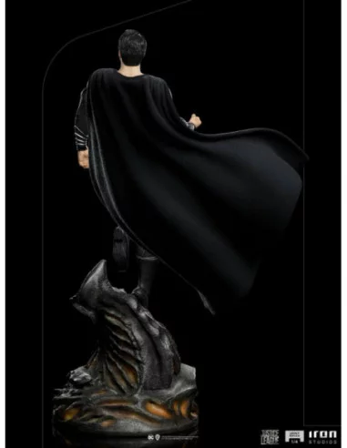 Zack Snyder's Justice League Estatua Art Scale 1/4 Superman Black Suit 69 cm