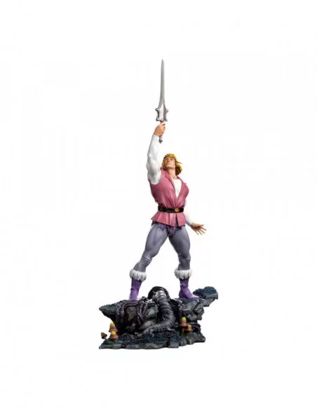 Masters of the Universe Estatua 1/10 Art Scale Prince Adam 38 cm