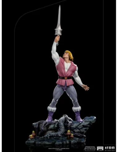 Masters of the Universe Estatua 1/10 Art Scale Prince Adam 38 cm