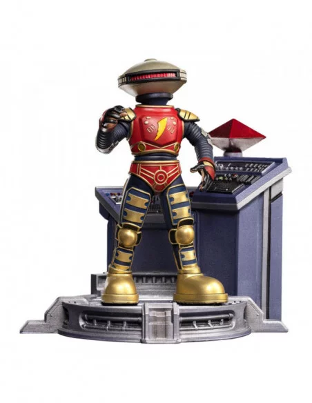 Power Rangers Estatua 1/10 Deluxe Art Scale Alpha 5 17 cm