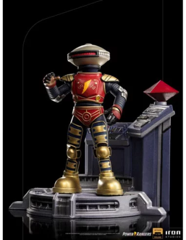 Power Rangers Estatua 1/10 Deluxe Art Scale Alpha 5 17 cm