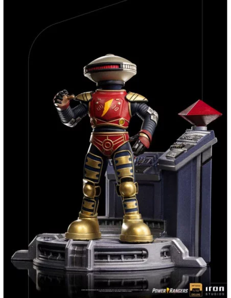 Power Rangers Estatua 1/10 Deluxe Art Scale Alpha 5 17 cm Power Rangers Estatua 1/10 Deluxe Art Scale Alpha 5 17 cm